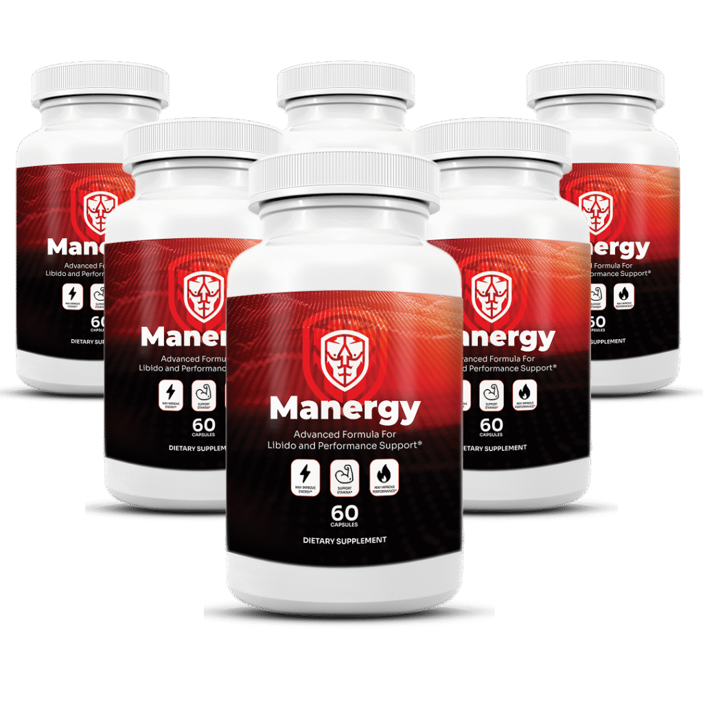 Manergy 6 bottle package